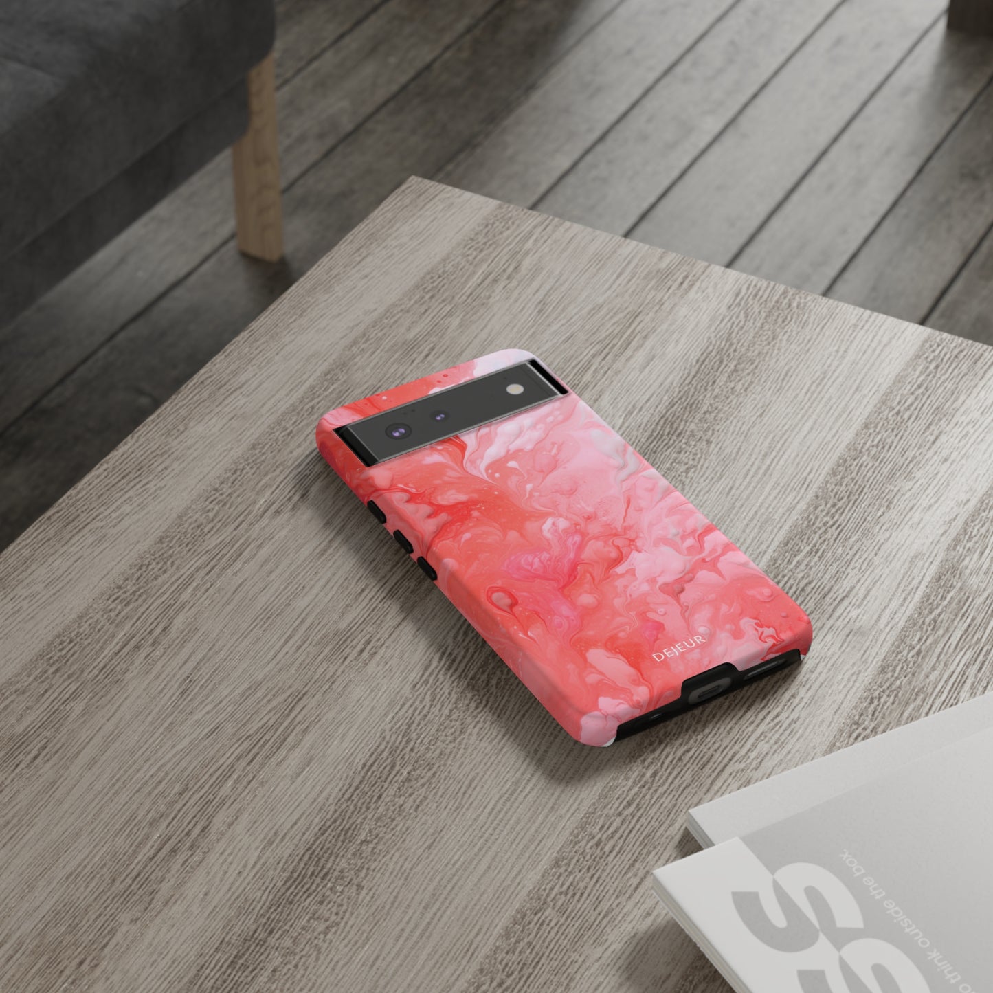 Rose Pink Marble - Google Pixel Tough Case
