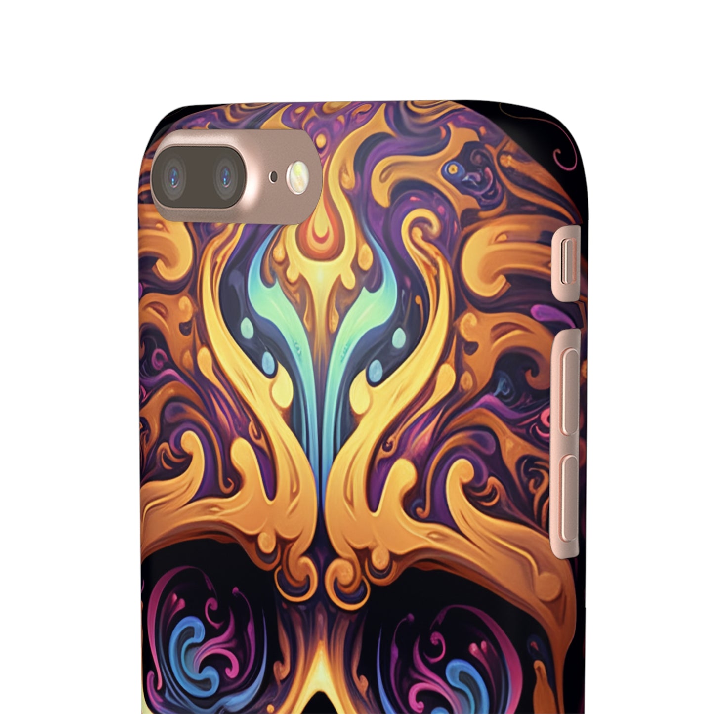 Paisley Skull - iPhone Snap Case
