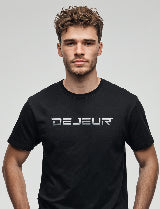 Dejeur Modern Chrome Logo - T-Shirt