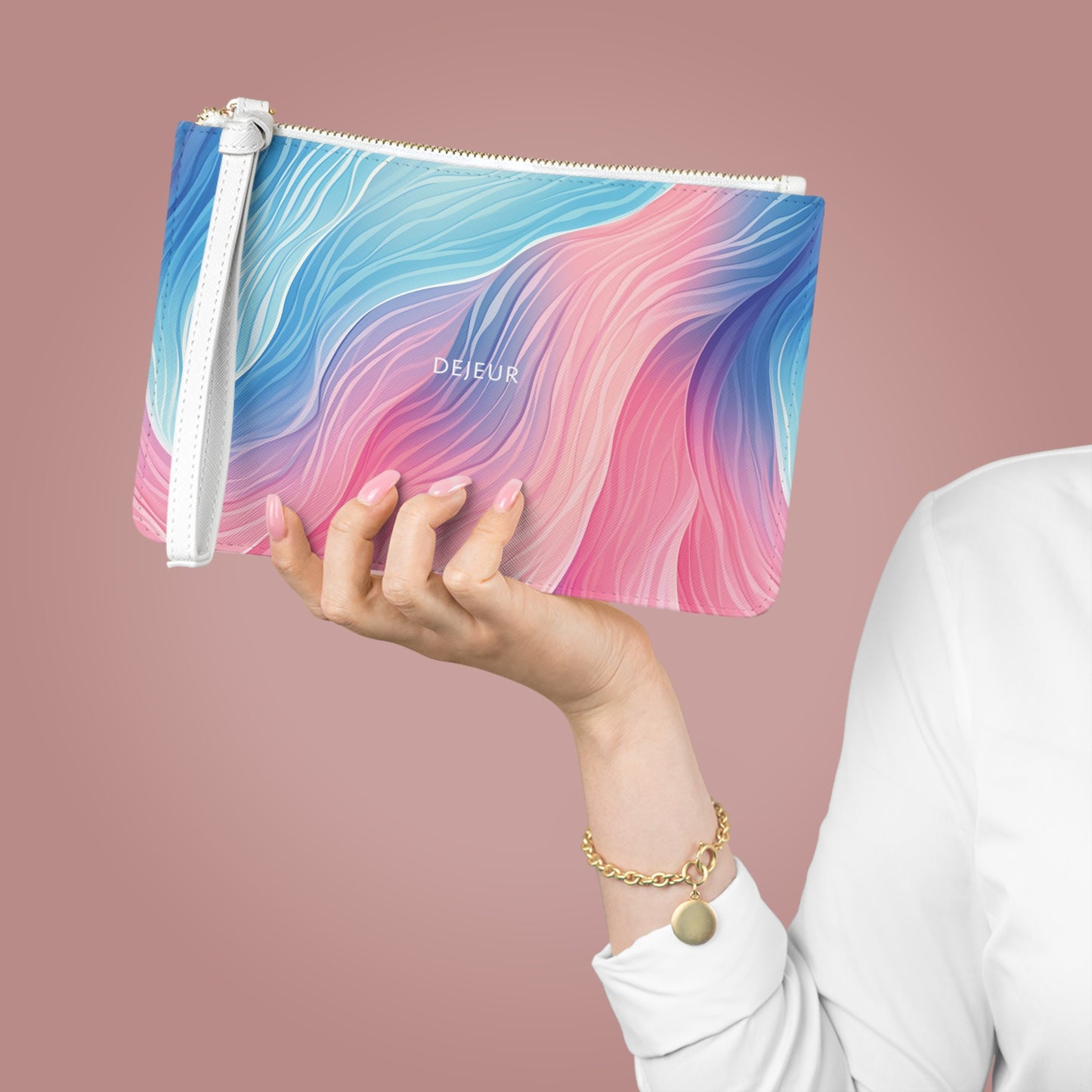 Silk Bubblegum - Clutch Bag