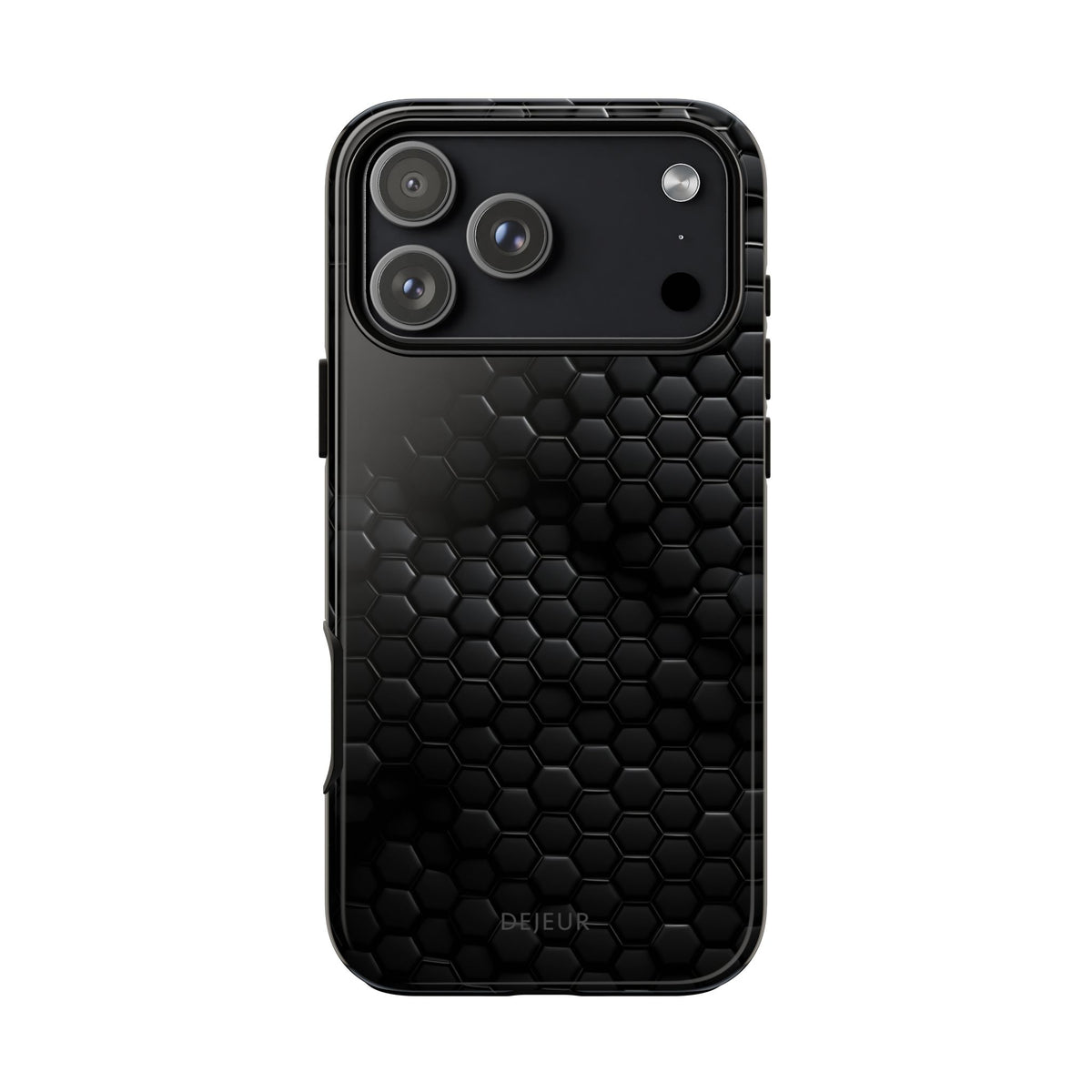 Black Carbon Matrix - iPhone Tough Case
