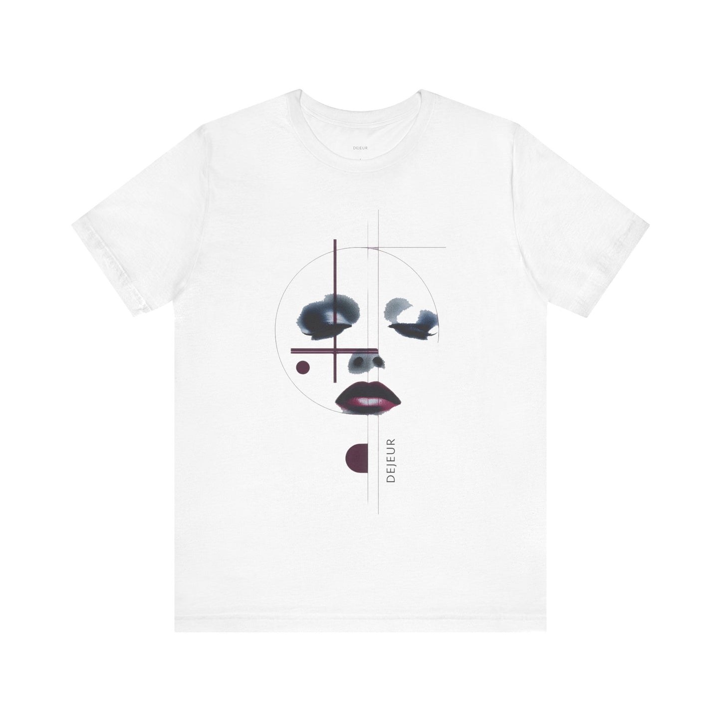 Abstract Contours Geometric Visage Beauty - T-Shirt