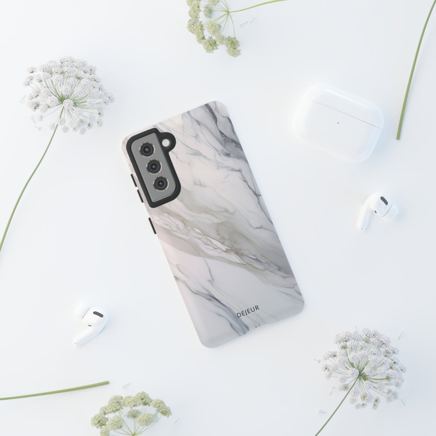 Light Cloud Marble - Samsung Galaxy Tough Case