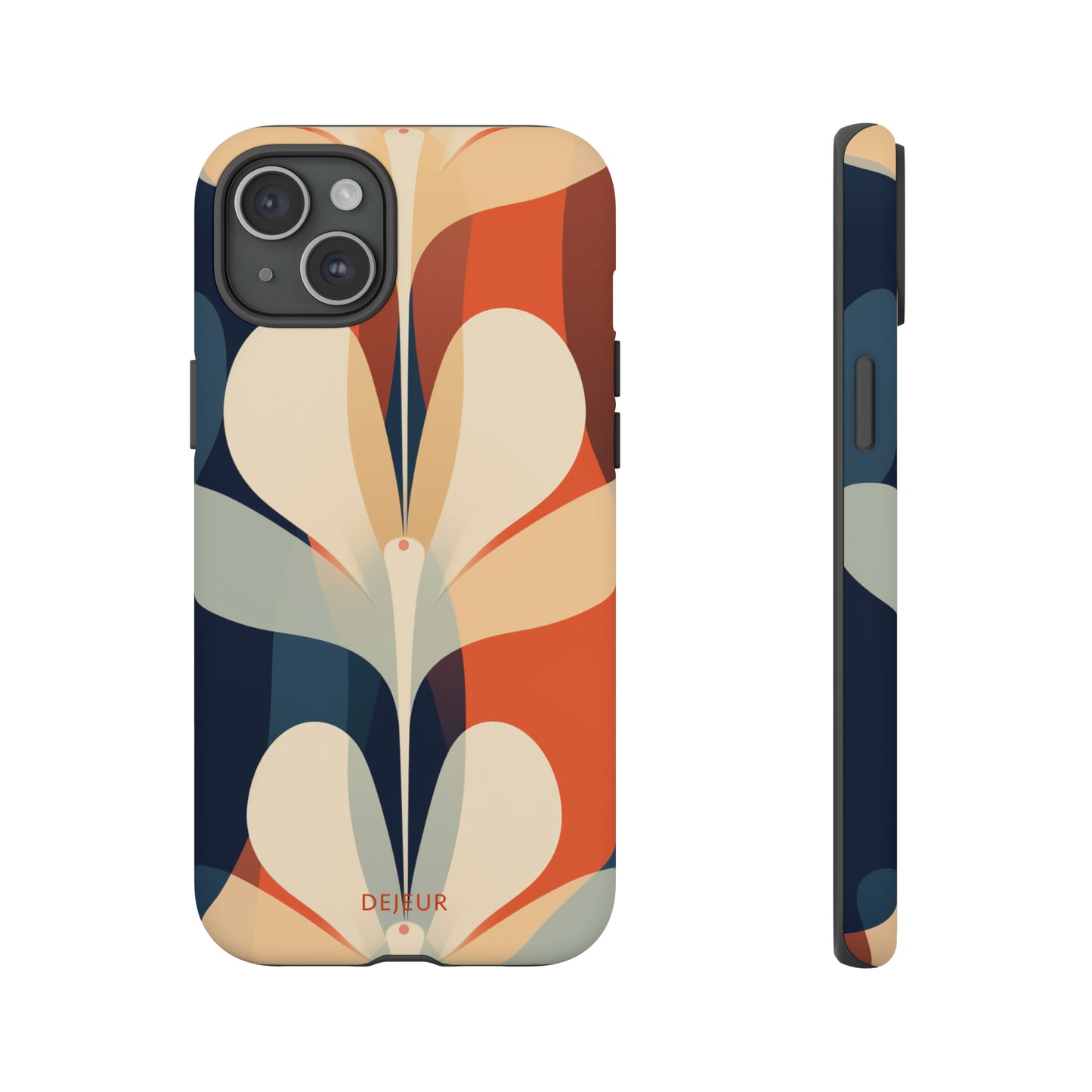 Floral Pattern Symmetrical - iPhone Tough Case