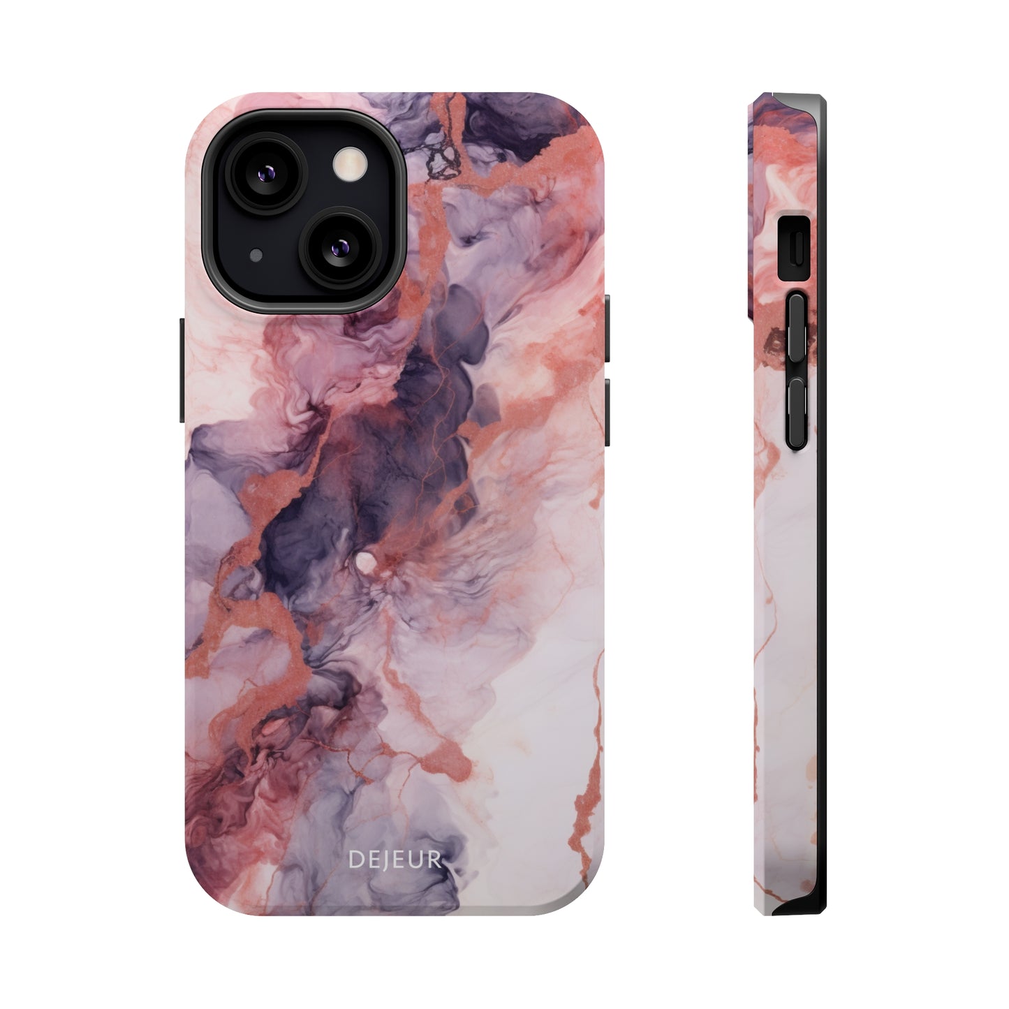 Royal Purple Marble - iPhone MagSafe Tough Case