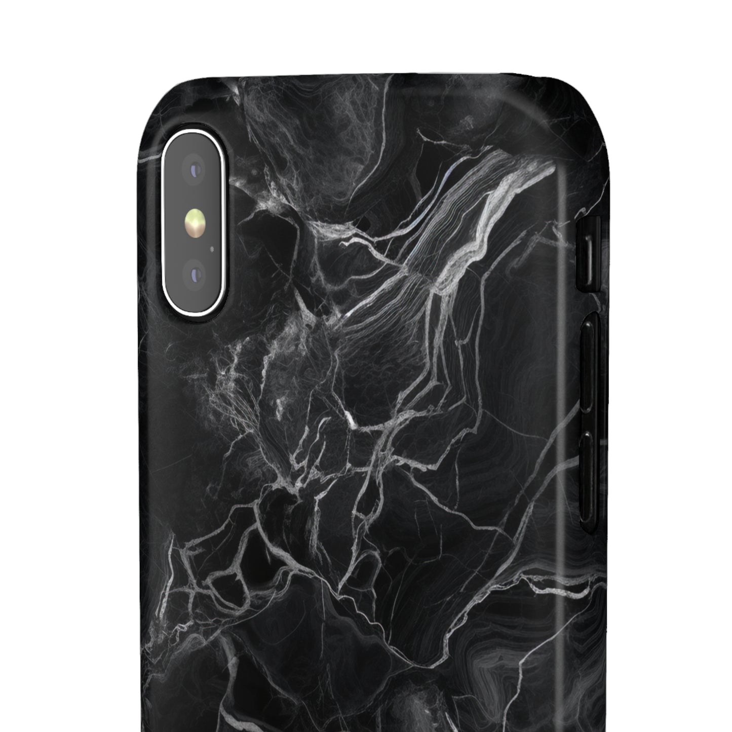 Dark Marble - iPhone Snap Case