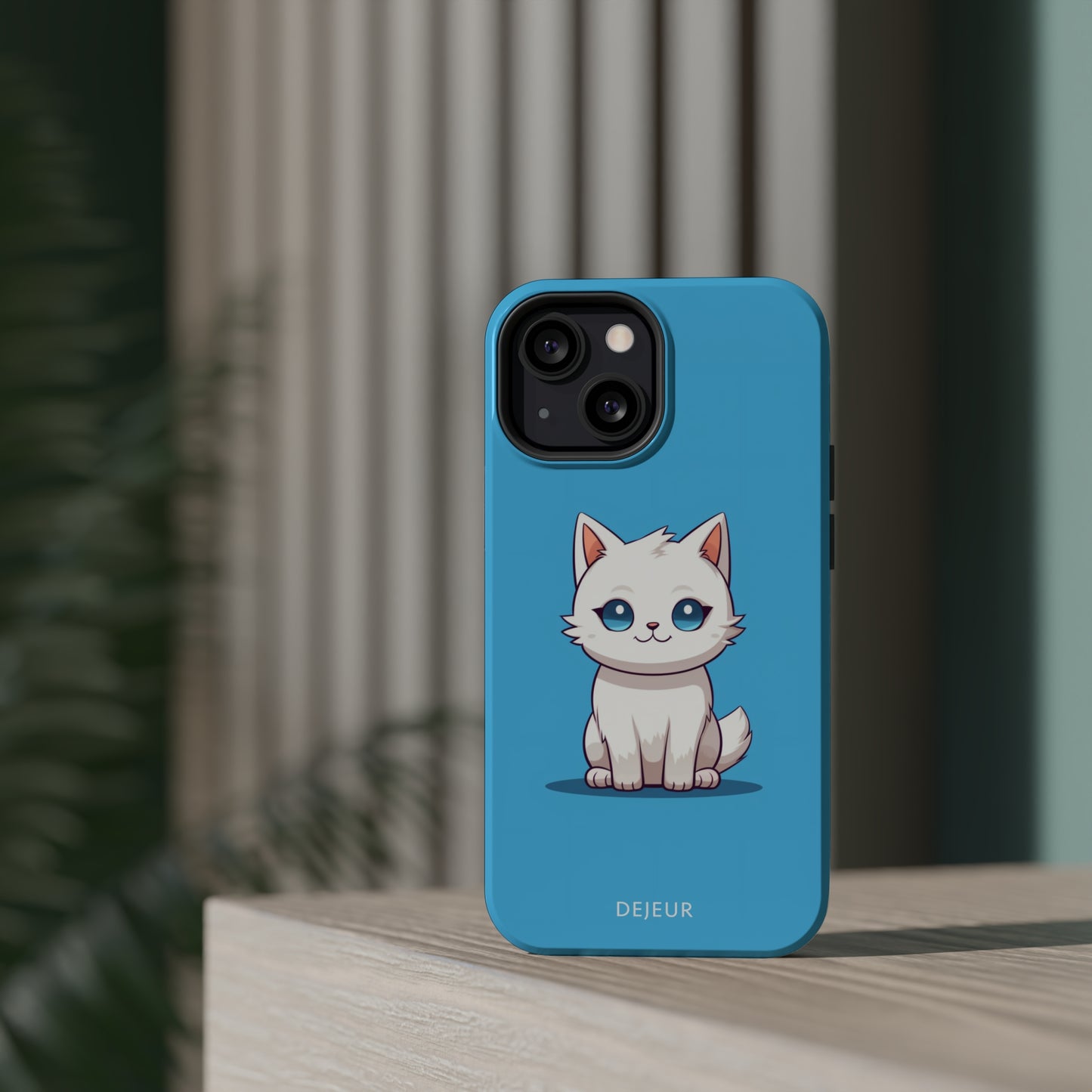 Little Blue Eyed Cat - iPhone MagSafe Tough Case