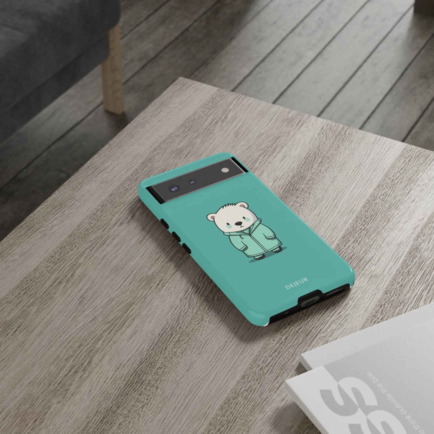 Aqua Coat Bear - Google Pixel Tough Case