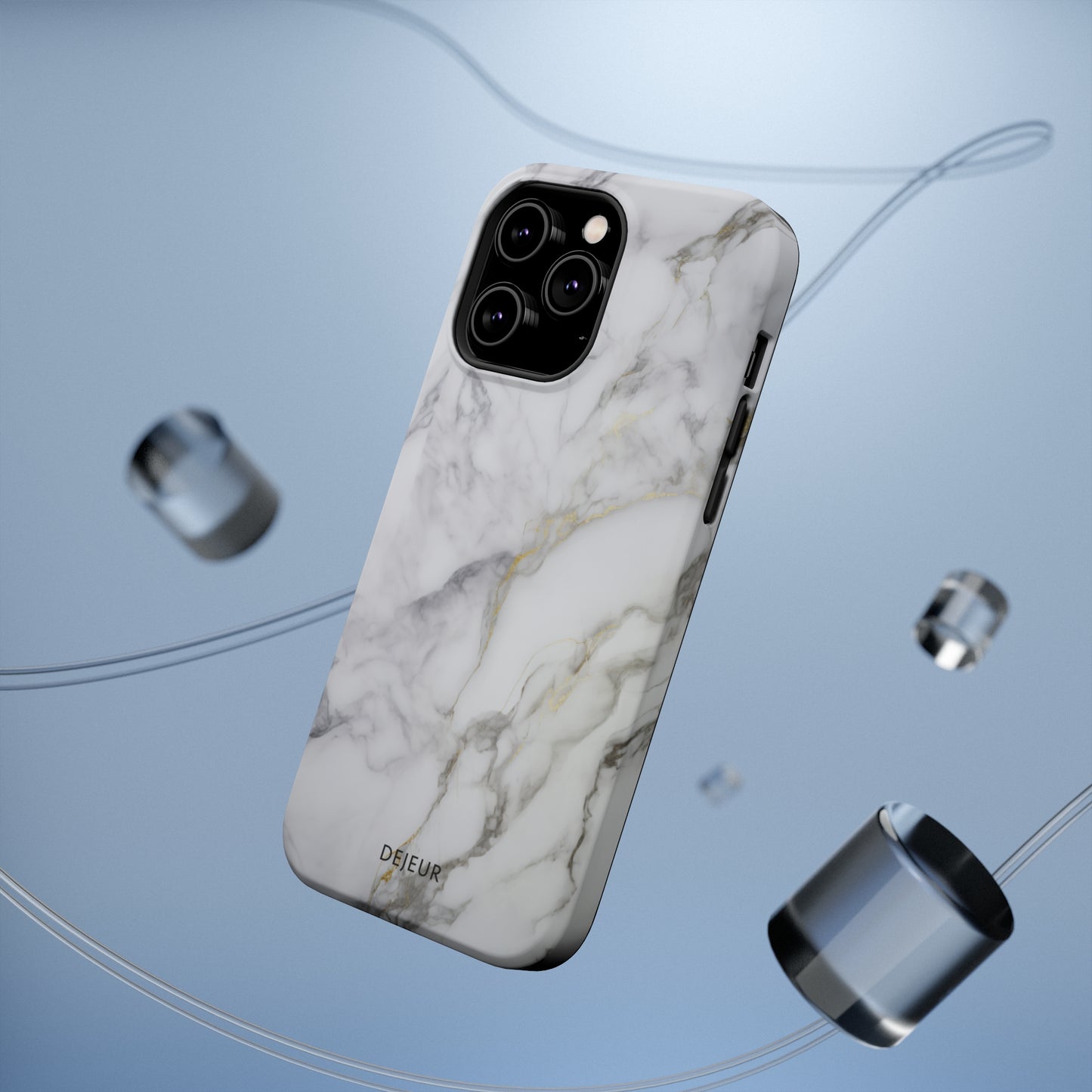 Touch of Gold Classic Marble - iPhone MagSafe Tough Case