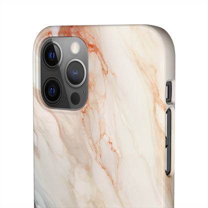 Ash Sandstone Marble - iPhone Snap Case