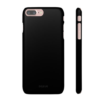 Pure Black - iPhone Snap Case