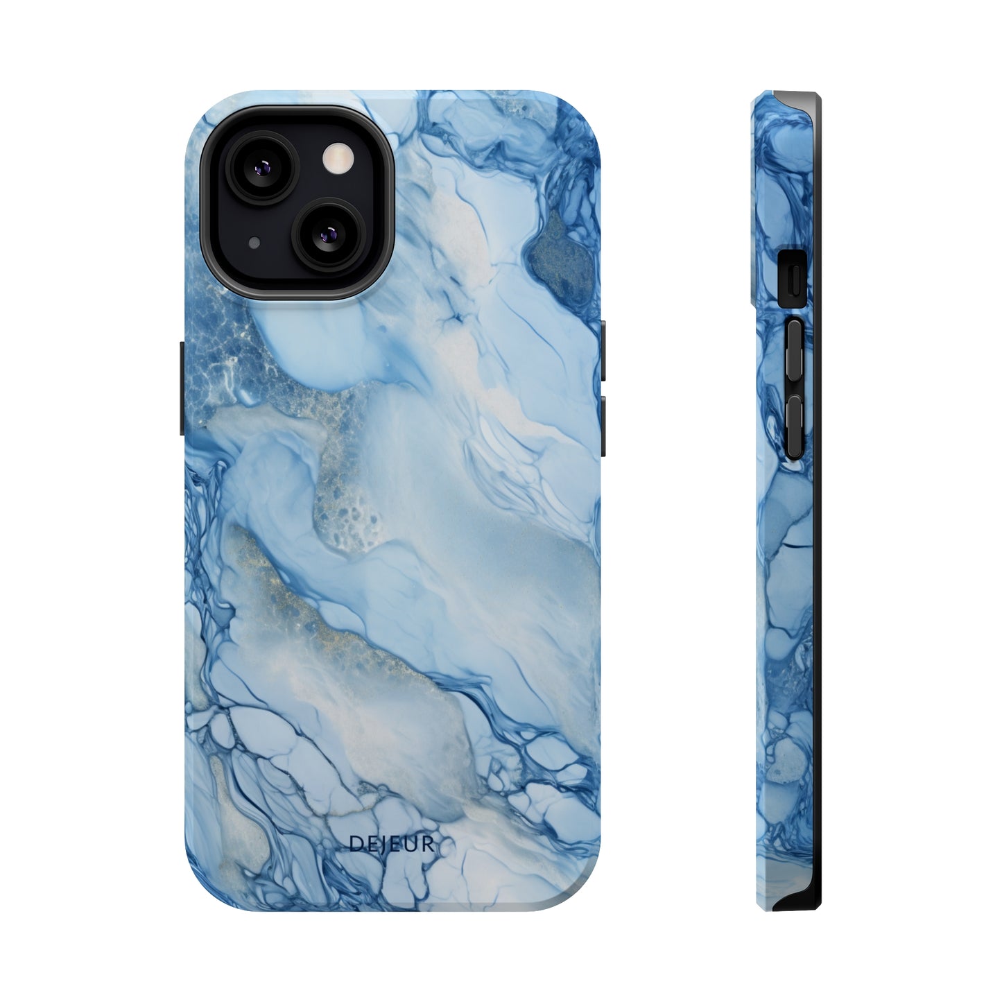 Sky Blue Marble - iPhone MagSafe Tough Case