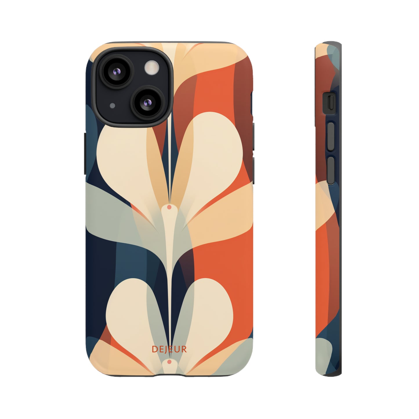 Floral Pattern Symmetrical - iPhone Tough Case