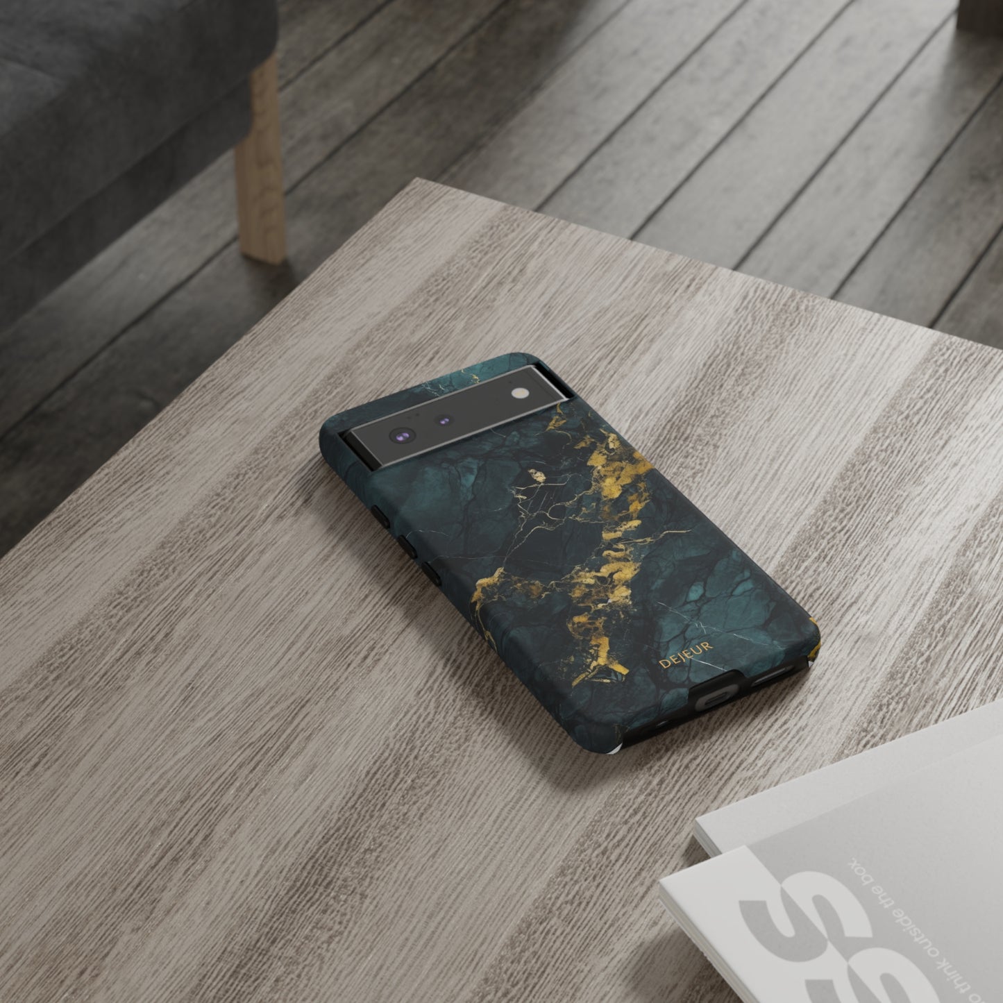 Gold Shadow Marble - Google Pixel Tough Case