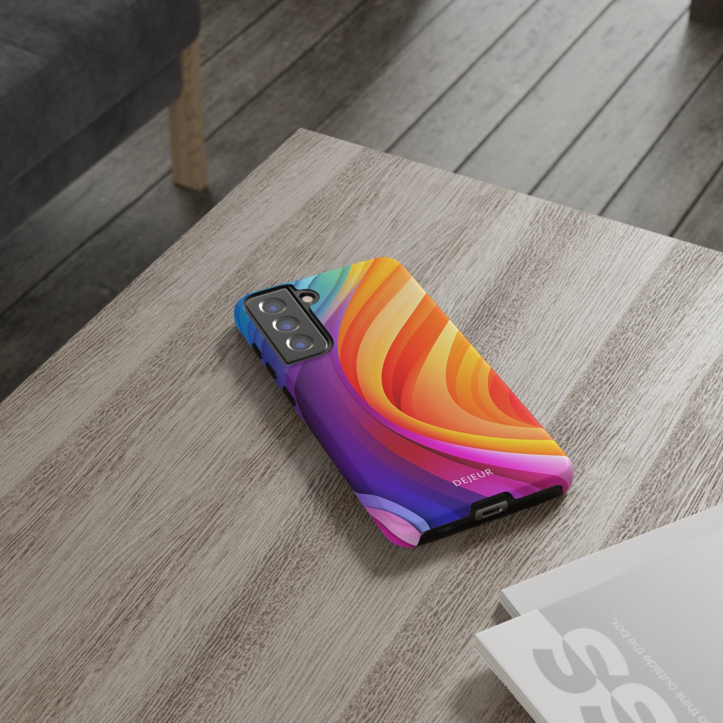 Rainbow Waves - Samsung Galaxy Tough Case