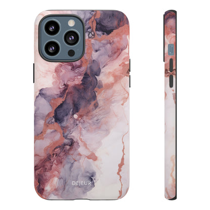 Royal Purple Marble - iPhone Tough Case