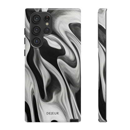 Misty Waves Monochrome - Samsung Galaxy Tough Case