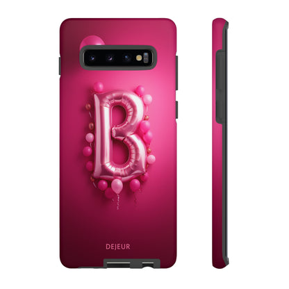 B Magenta Pink Balloons - Samsung Galaxy Tough Case