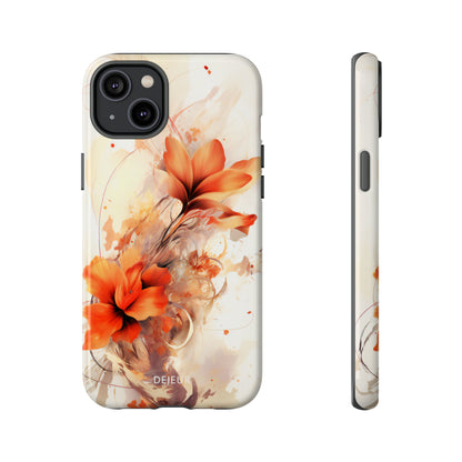 Classic Floral Beige - iPhone Tough Case