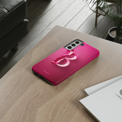 B Hot Pink Splash - Samsung Galaxy Tough Case