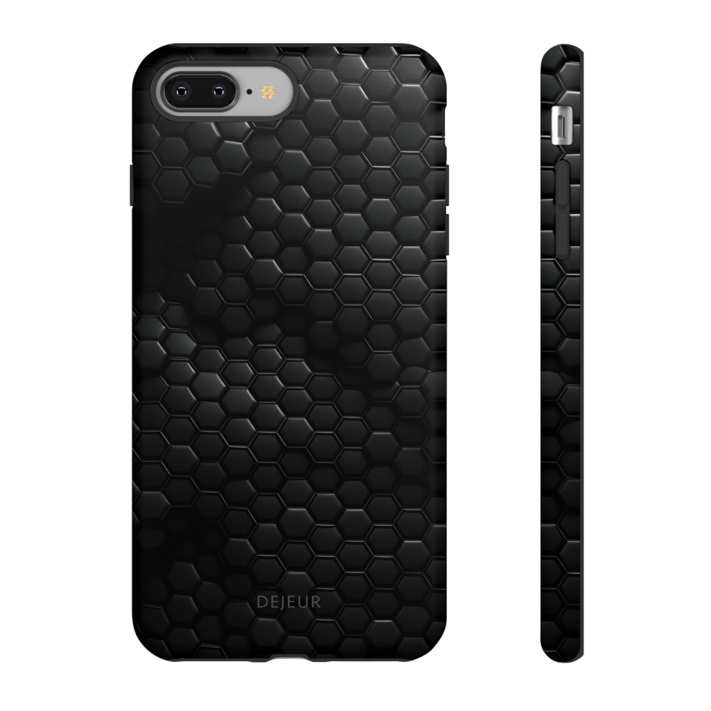 Black Carbon Matrix - iPhone Tough Case