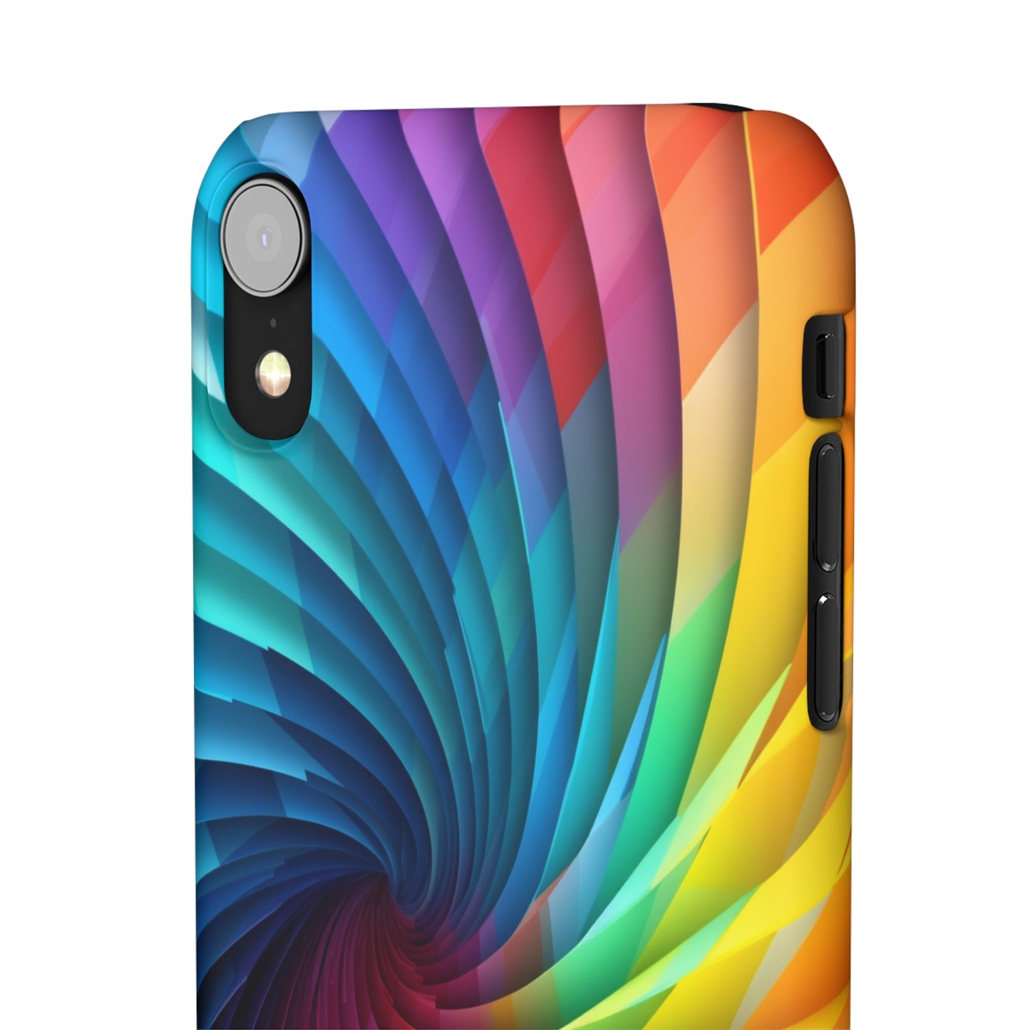 Rainbow Spiral - iPhone Snap Case