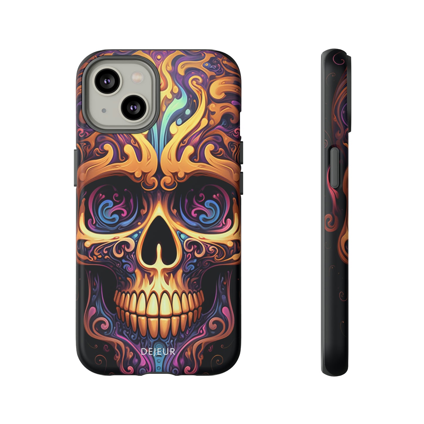 Paisley Skull - iPhone Tough Case