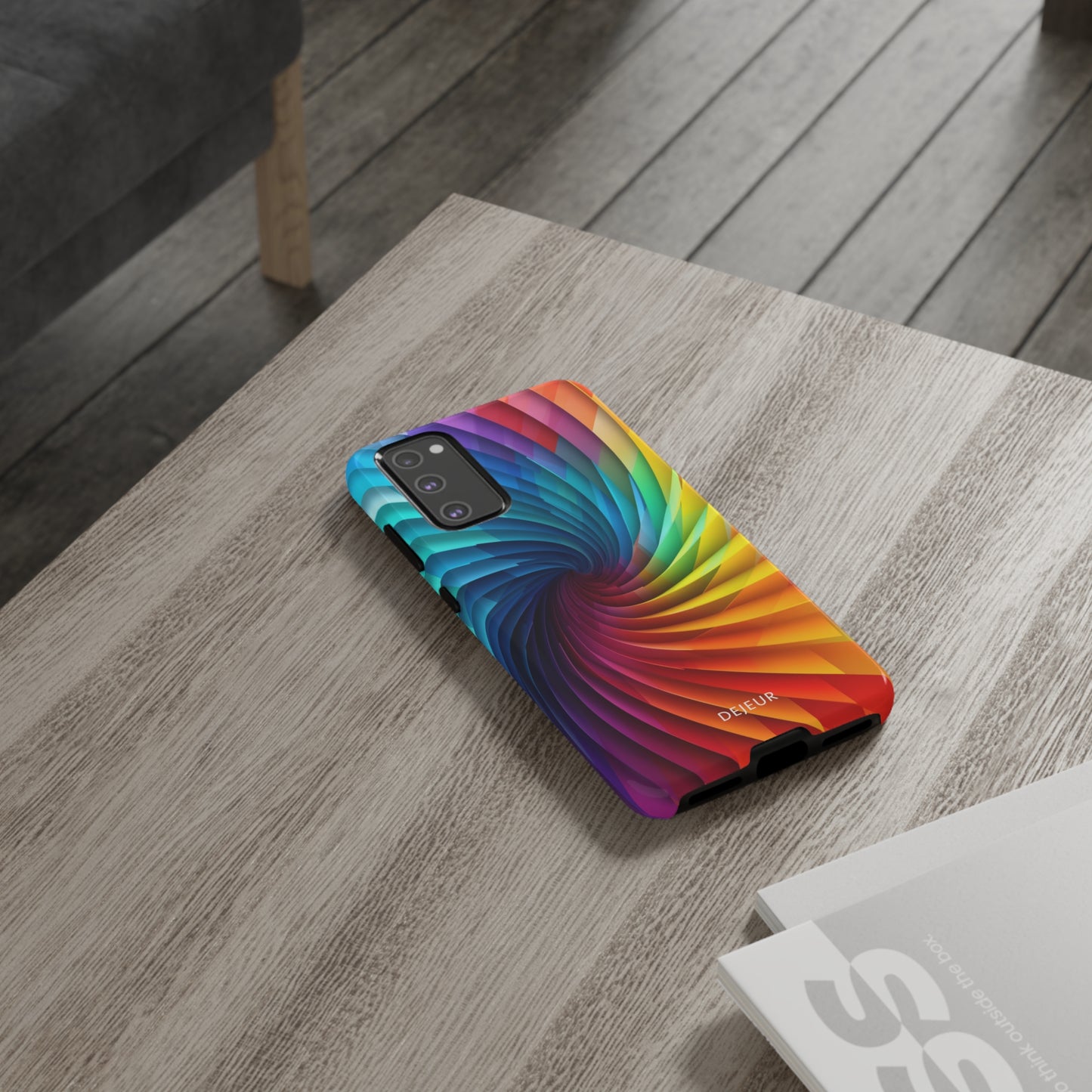 Rainbow Spiral - Samsung Galaxy Tough Case