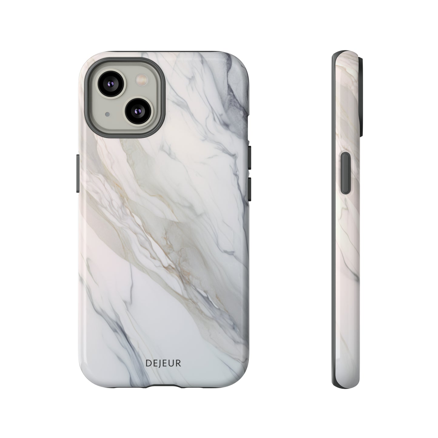 Light Cloud Marble - iPhone Tough Case