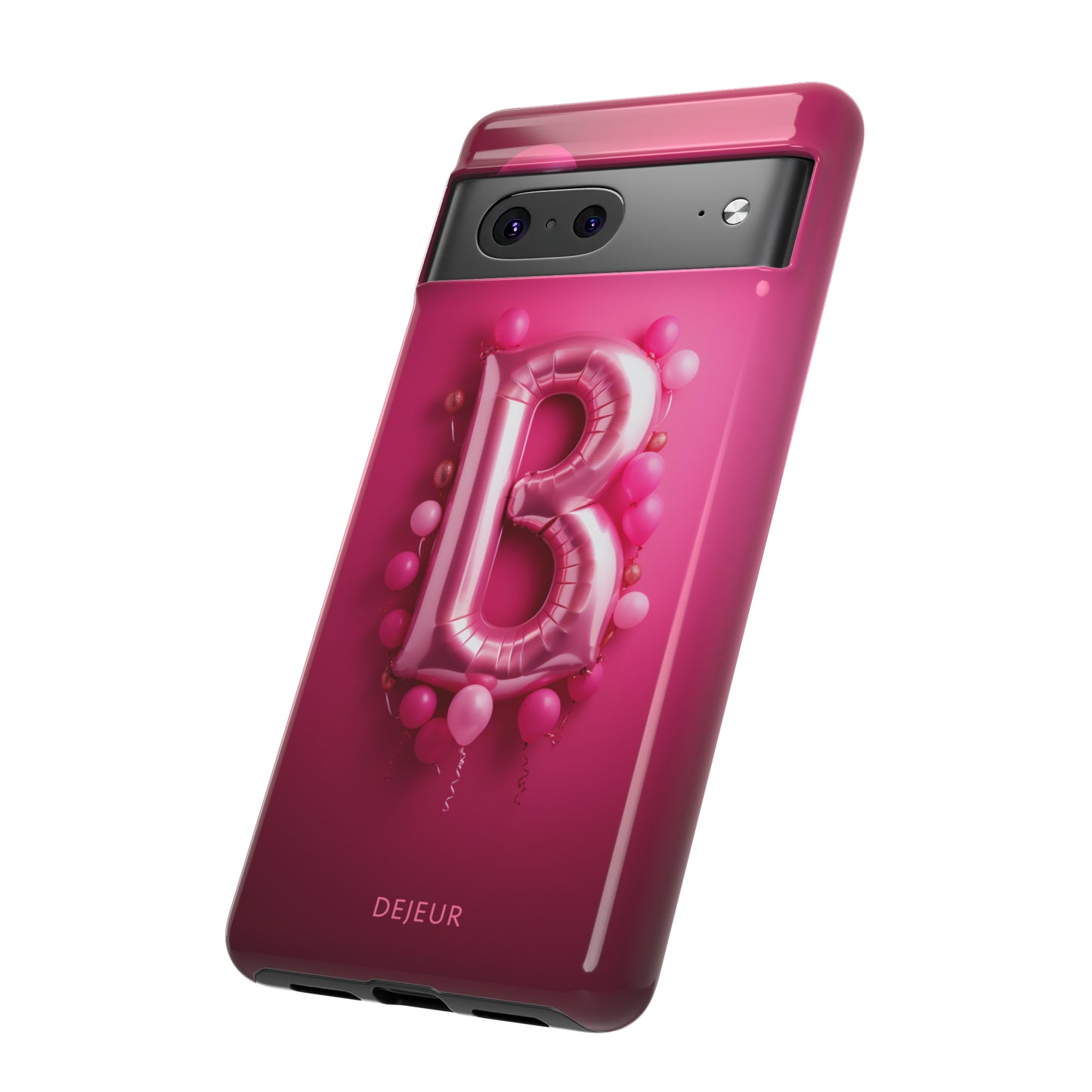 B Magenta Pink Balloons - Google Pixel Tough Case