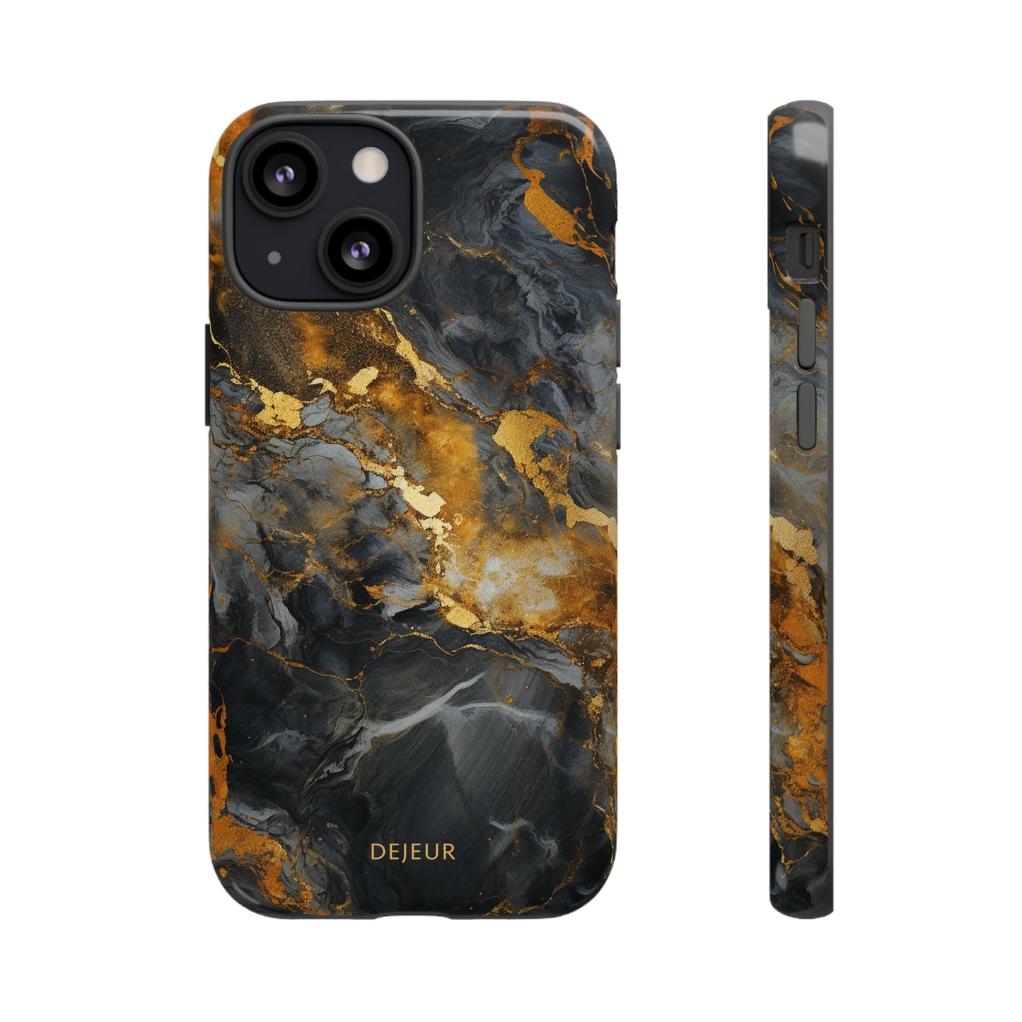 Platinum Gold Marble - iPhone Tough Case