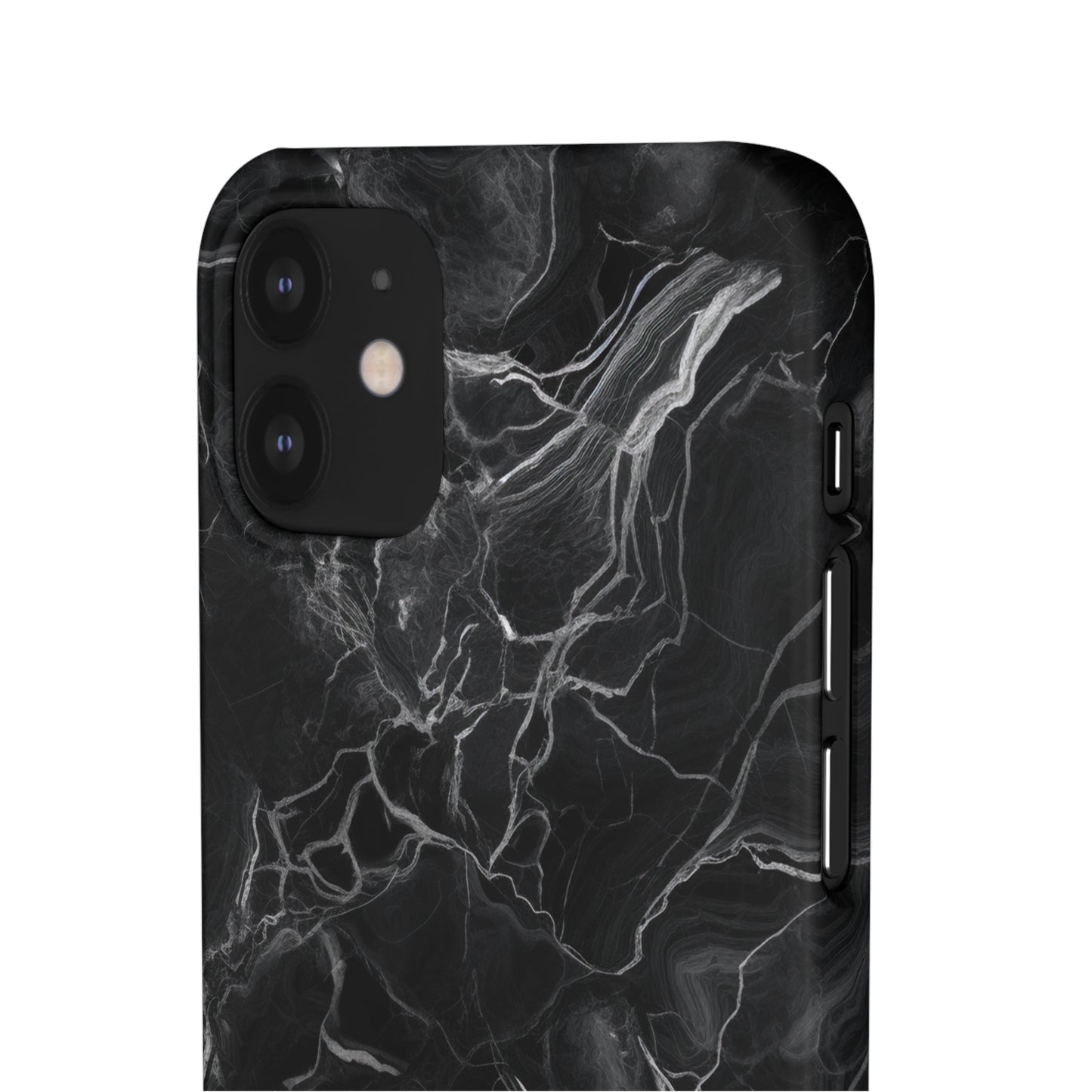 Dark Marble - iPhone Snap Case