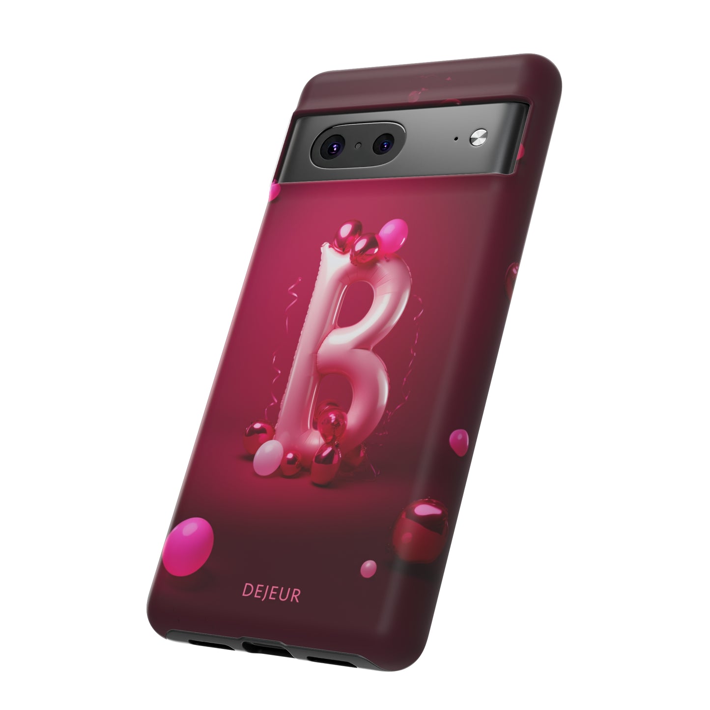 B Pink Party Balloons - Google Pixel Tough Case