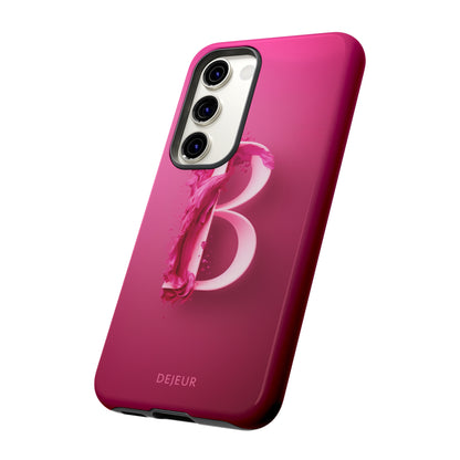 B Hot Pink Splash - Samsung Galaxy Tough Case