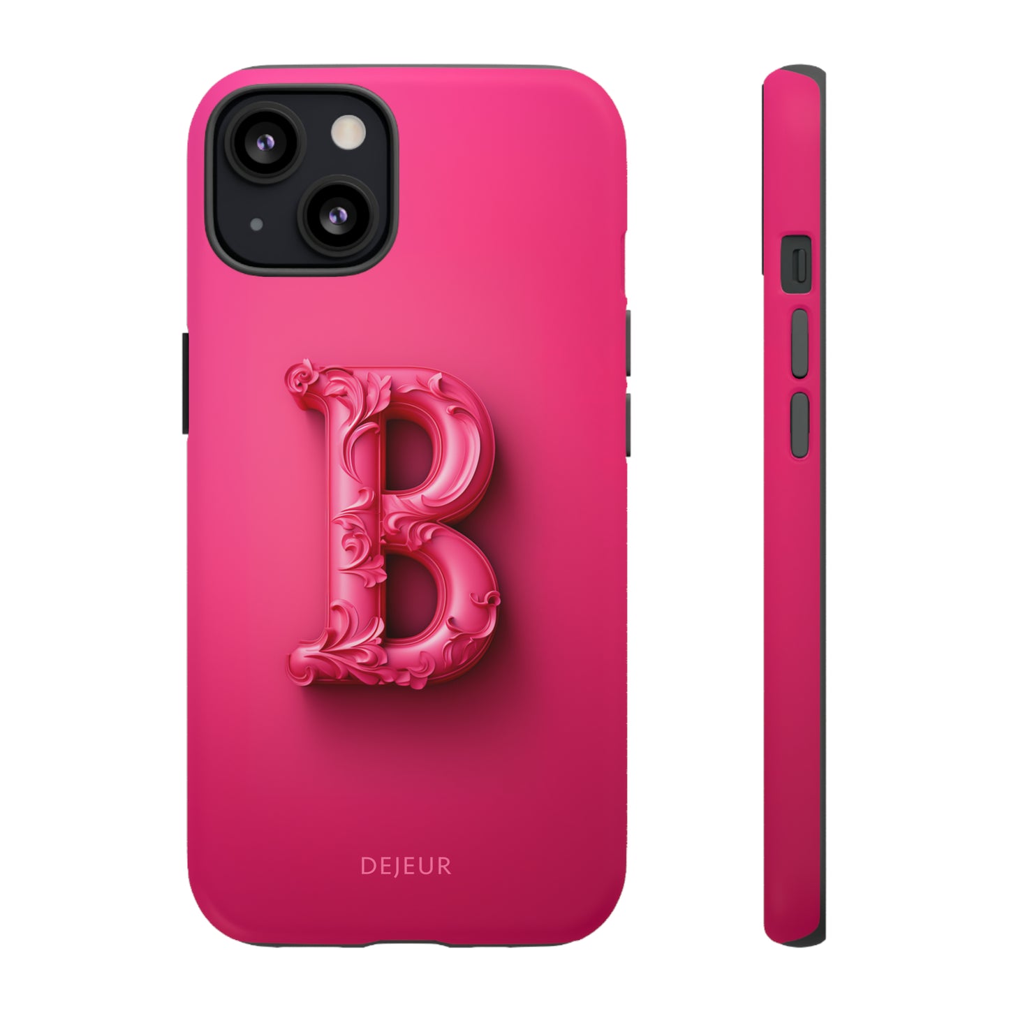 B Hot Pink - iPhone Tough Case