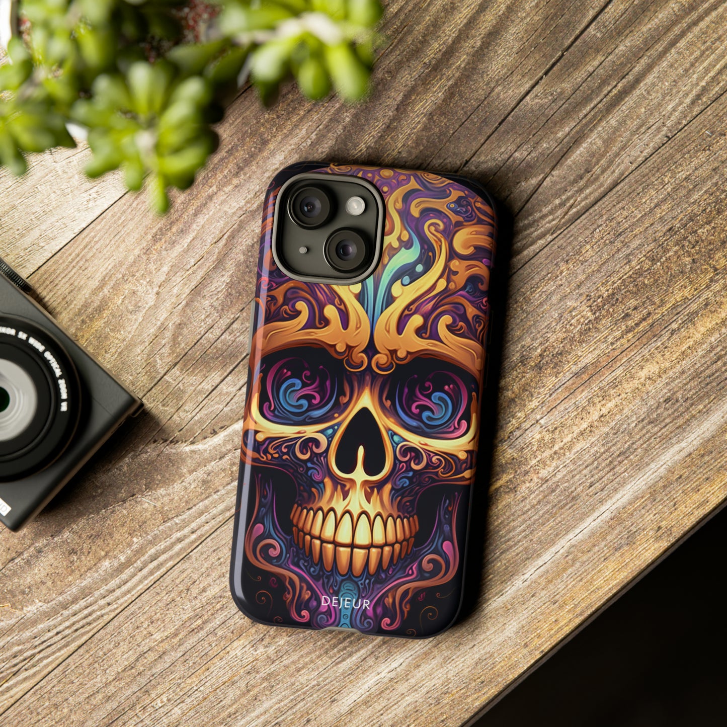 Paisley Skull - iPhone Tough Case