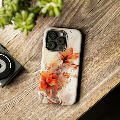 Classic Floral Beige - iPhone Tough Case