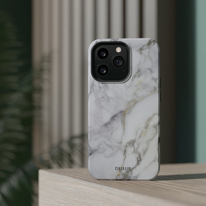 Touch of Gold Classic Marble - iPhone MagSafe Tough Case