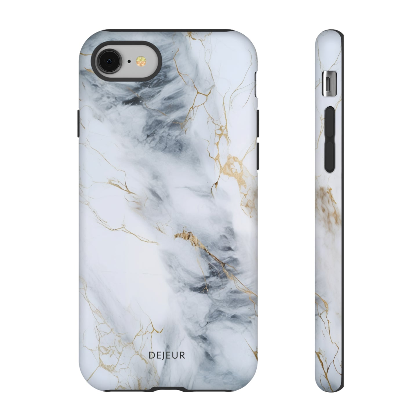 White Gold Marble - iPhone Tough Case