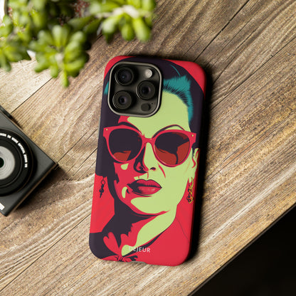 Umm Kulthum Red - iPhone Tough Case