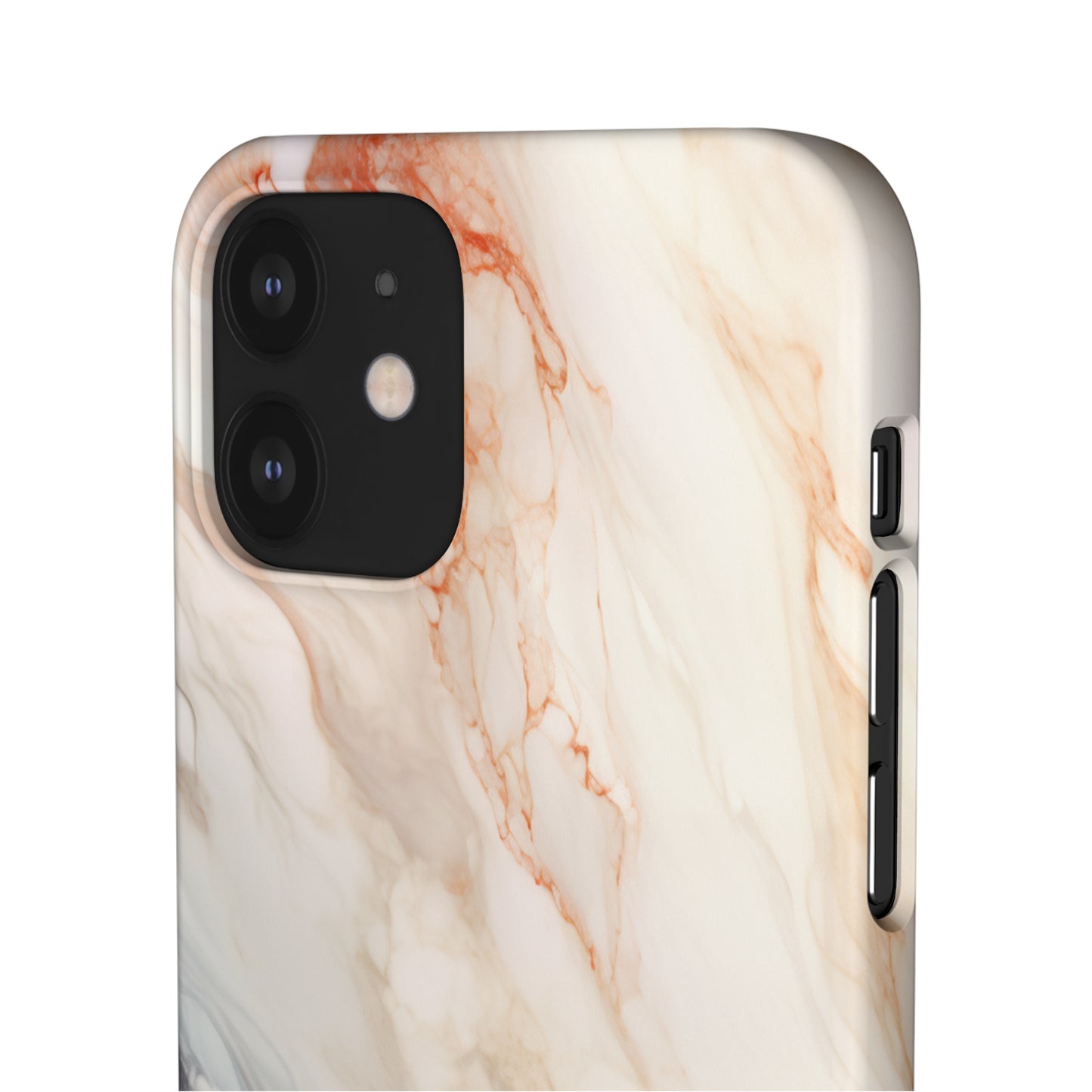 Ash Sandstone Marble - iPhone Snap Case