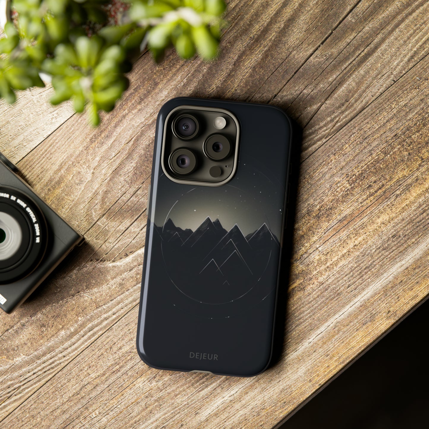 Dark Mountain Moon - iPhone Tough Case