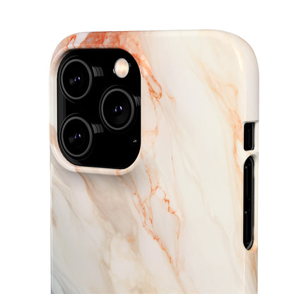 Ash Sandstone Marble - iPhone Snap Case