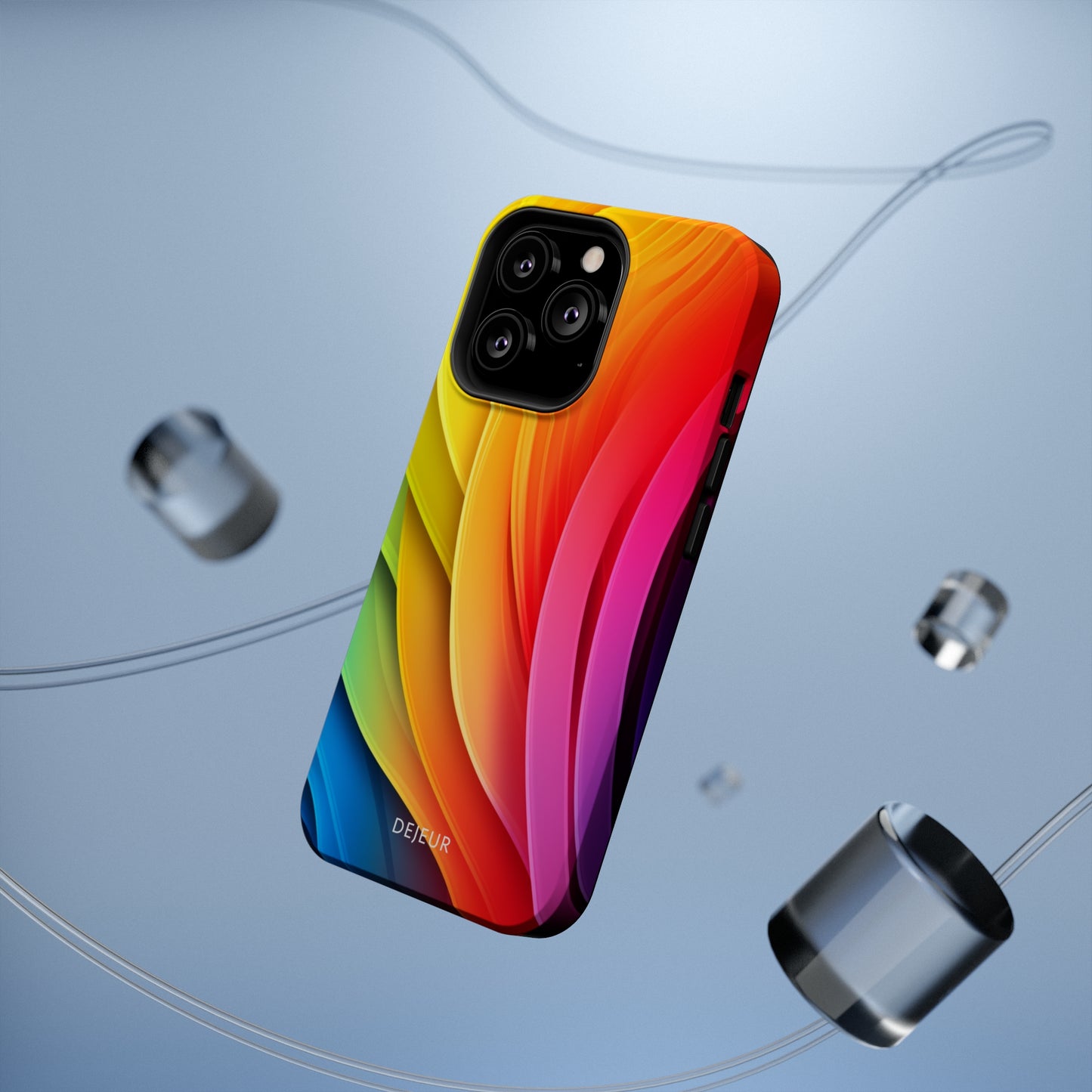 Rainbow Layers - iPhone MagSafe Tough Case