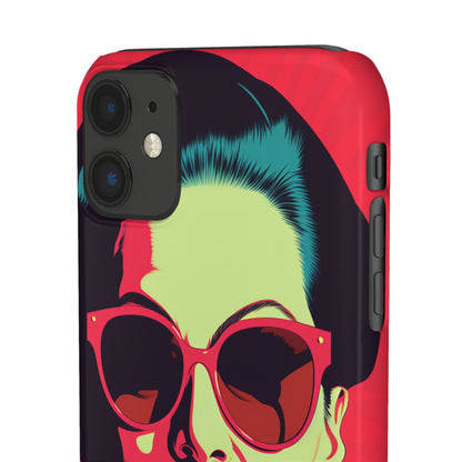 Umm Kulthum Red - iPhone Snap Case