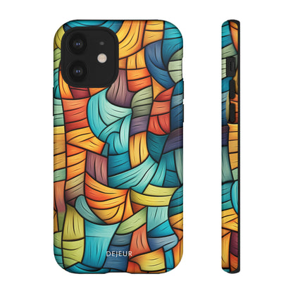 Curved Line Slats - iPhone Tough Case