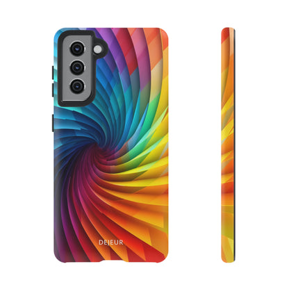 Rainbow Spiral - Samsung Galaxy Tough Case