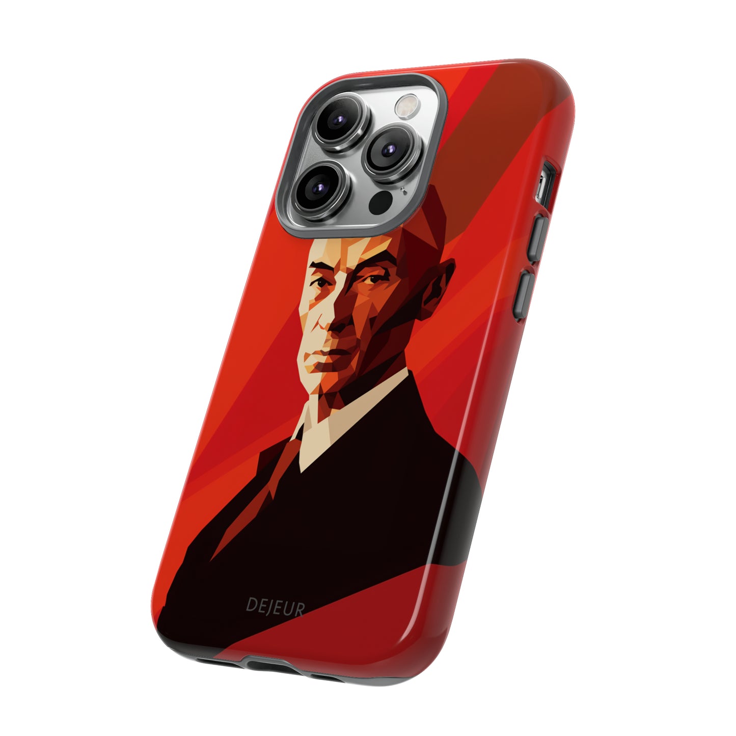 Oppenheimer Minimalist Portrait - iPhone Tough Case