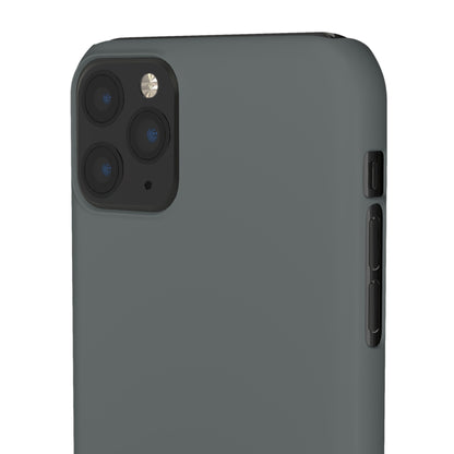 Graphite Grey B - iPhone Snap Case