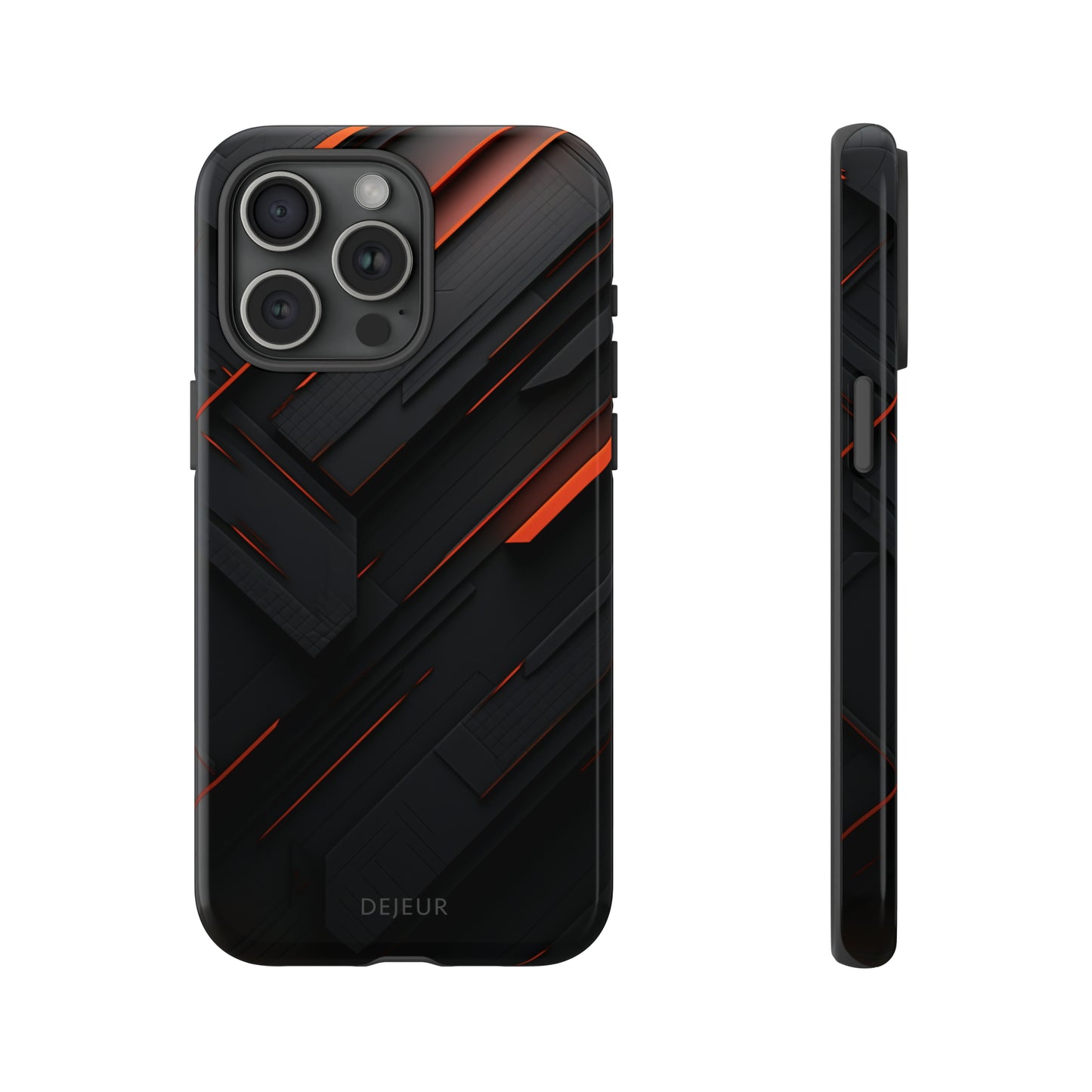 Sleek Obsidian - iPhone Tough Case